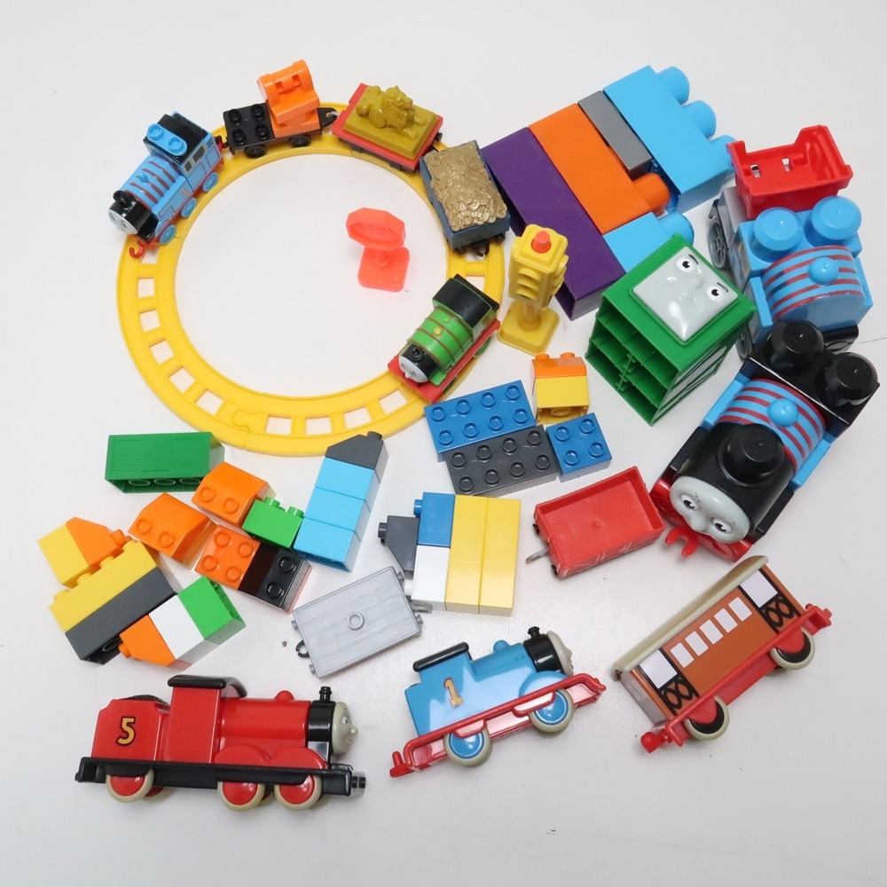 Mega Blok My First Thomas the Train Lot TOMY Thomas and James Toy Lot Ages 2-5